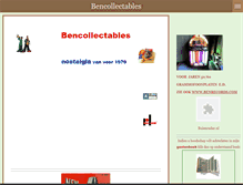 Tablet Screenshot of bencollectables.nl